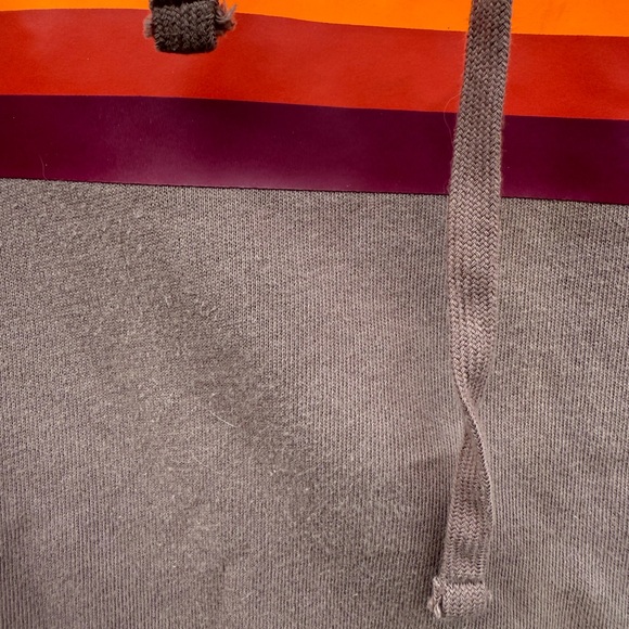 PINK Victoria's Secret Mauve/brown Rainbow Hoodie - Picture 3 of 5